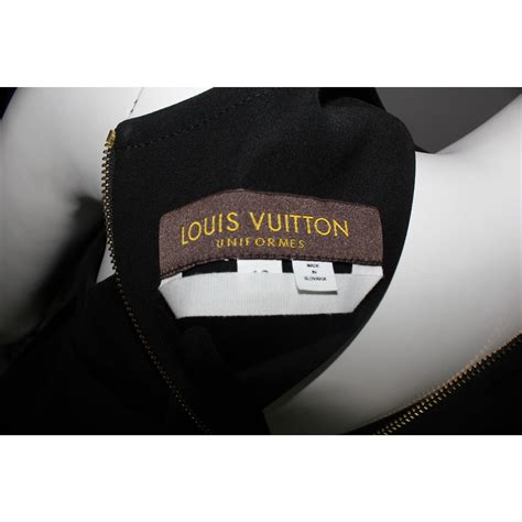 louis vuitton uniformes black dress|Louis Vuitton uniform label.